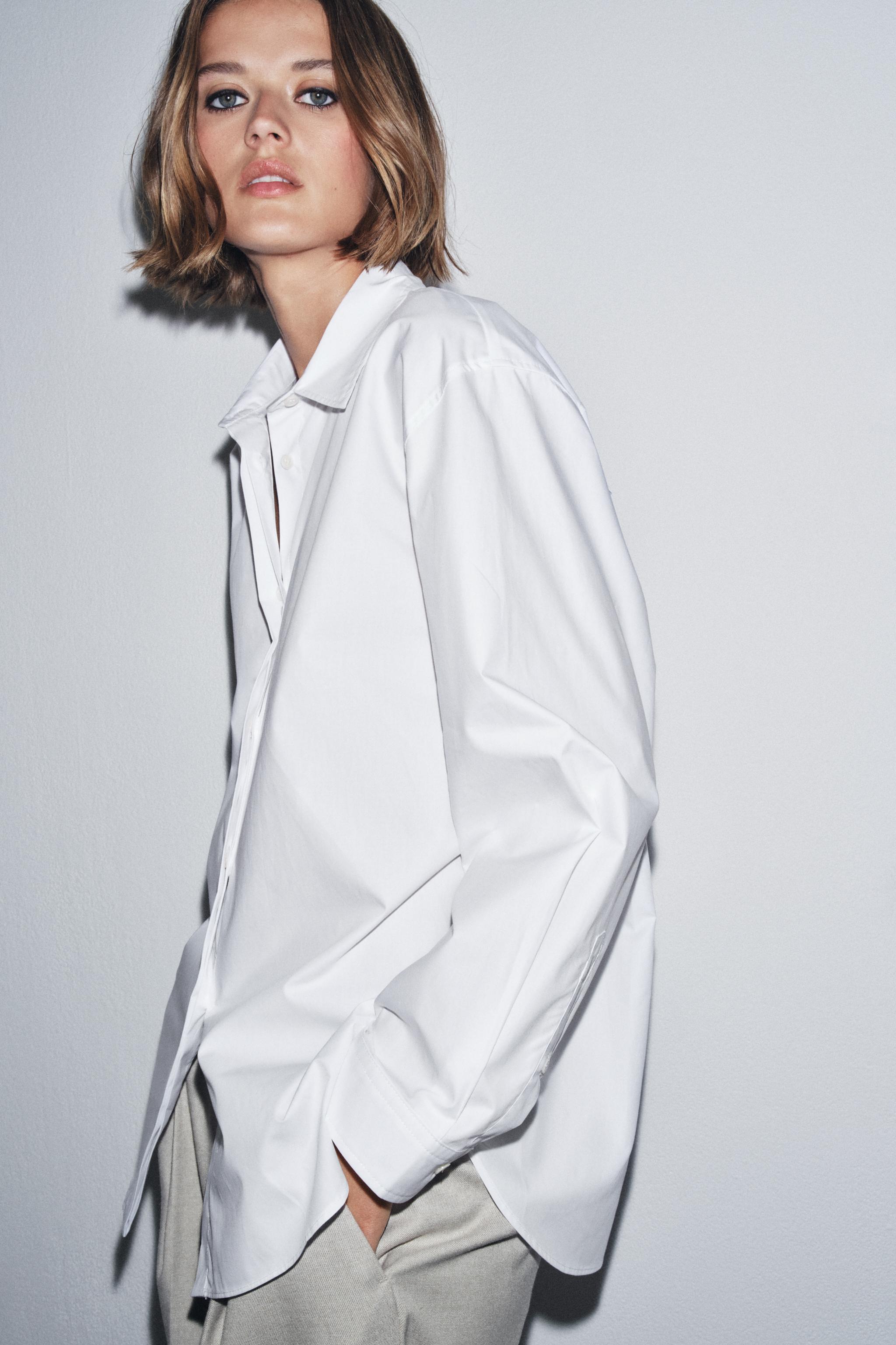 ZW COLLECTION POPLIN SHIRT